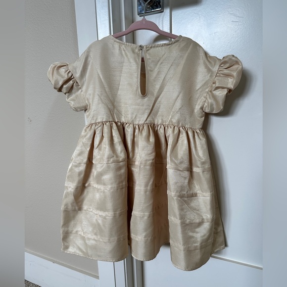 Noralee Elegant Cream Kids Formal Dress - Picture 2 of 6